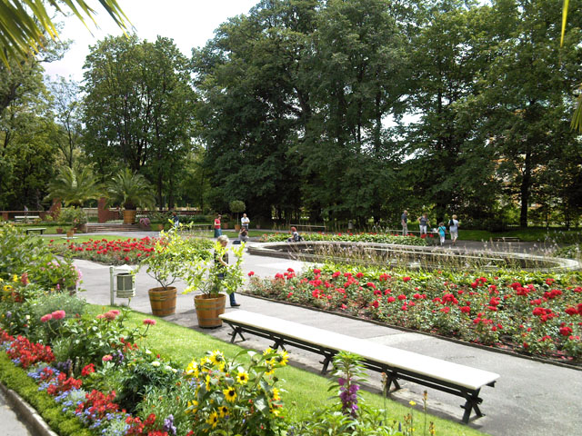 Ogród egzotyczny w Parku w Wilanowie