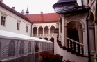 Wejście na piętro w zamku w Baranowie Sandomierskim